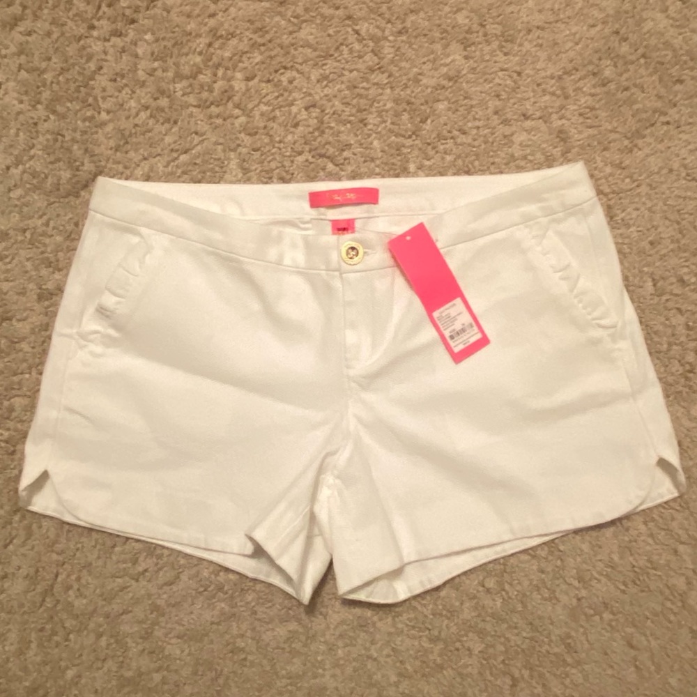 Lilly Pulitzer adie ruffle stretch short